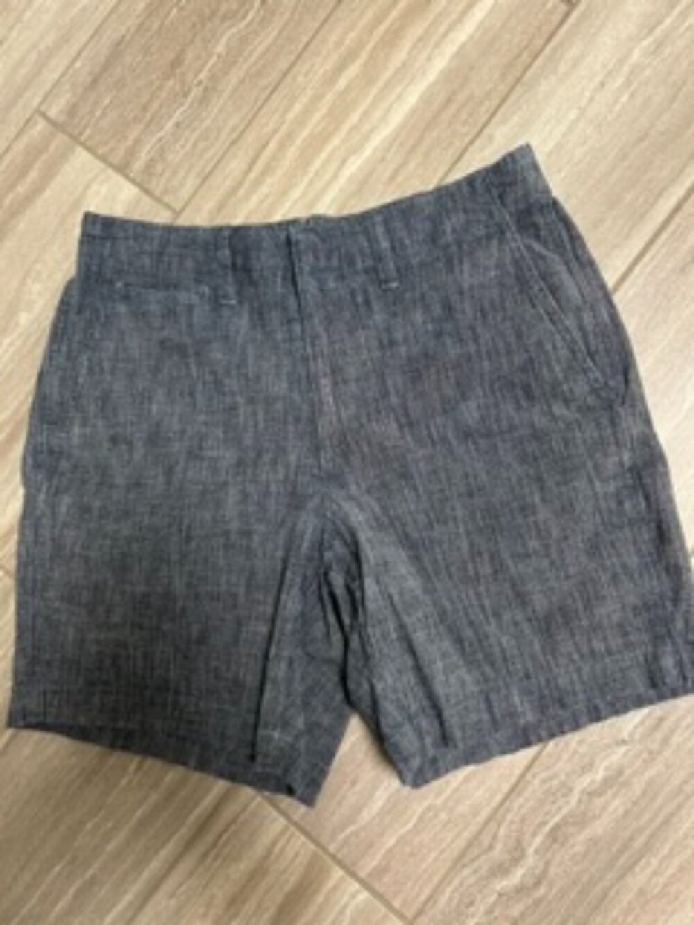 Lands End Chambray Shorts Size 2
